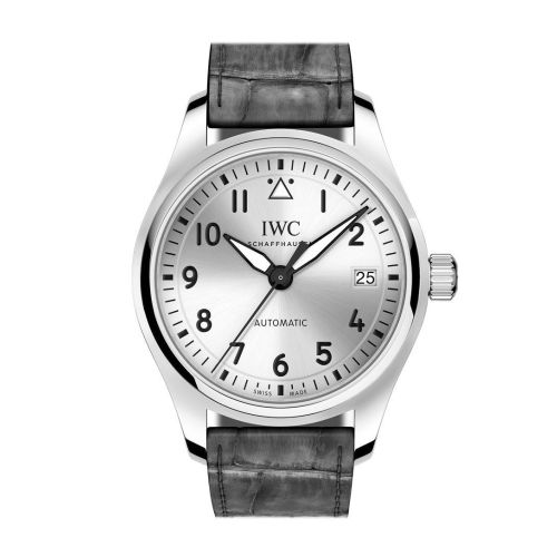 IWC Pilot Silver Dial Automatic 36mm Men's Watch IW324007