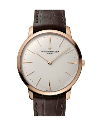 Vacheron Constantin Patrimony Grand Taille 40mm Rose Gold Mens Watch 81180/000R-9159