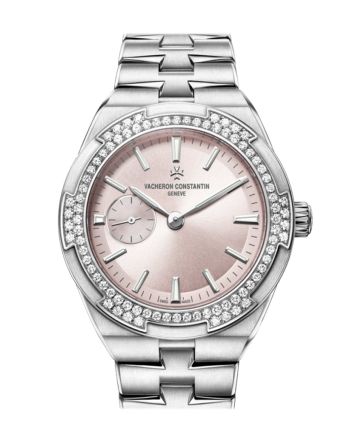 Vacheron Constantin Overseas Pink Diamond Bezel Women's Watch 2305V/100A-B078
