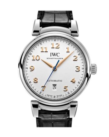 IWC Da Vinci Silver Dial Automatic Leather 40.4mm Men's Watch IW356601