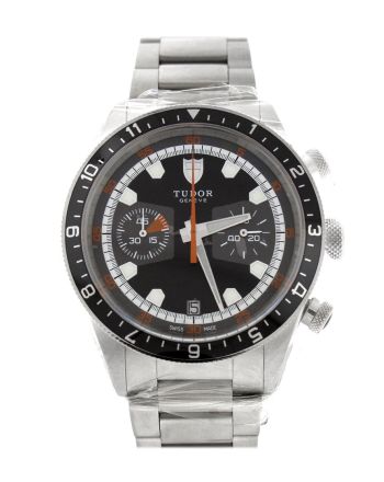 Tudor Heritage Chronograph Grey Dial Men's Watch 70330N
