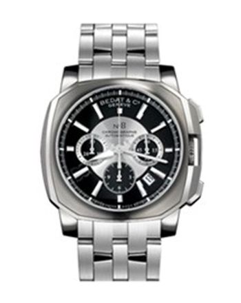 Bedat No 8 Black and Black Dial Stainless Steel Men's Watch 867.011.311