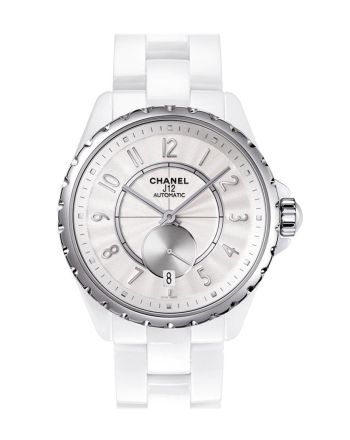 Chanel J12 Automatic White Dial Ceramic Unisex Watch H3837