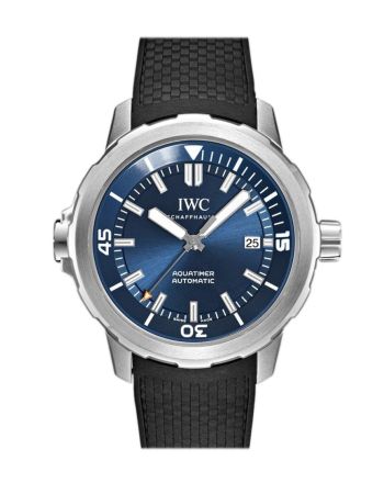 IWC Aquatimer Automatic Expedition Jacques-Yves Cousteau Blue Dial 42mm Men's Watch IW329005