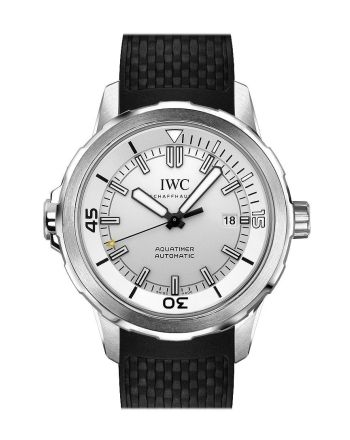 IWC Aquatimer Automatic Silver Dial Black Rubber 42mm Men's Watch IW329003